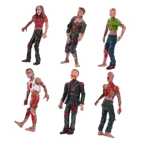 LRXIYODE 6 Stück Teiliges Halloween Scherzspielzeug mit Beweglichen Zombie Puppen Realistische Horror Requisiten für Gruselige Party Dekoration Langlebiges Kunststoffmaterial für LRXIYODE 6 Stück Teiliges Halloween Scherzspielzeug mit Beweglichen Zombie Puppen Realistische Horror Requisiten für Gruselige Party Dekoration Langlebiges Kunststoffmaterial für von LRXIYODE
