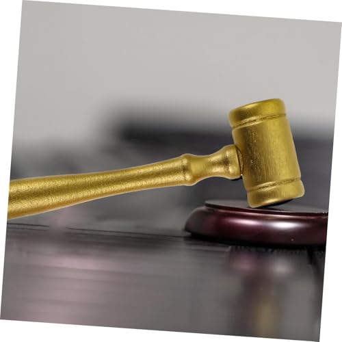 LRXIYODE 6 Stück Teiliges Holz Richterhammer Mallet für Hand Augen koordination Training Handliches DIY Gerichtshammer Geschenk für Jungen Mädchen Auktionen Rollenspiele von LRXIYODE
