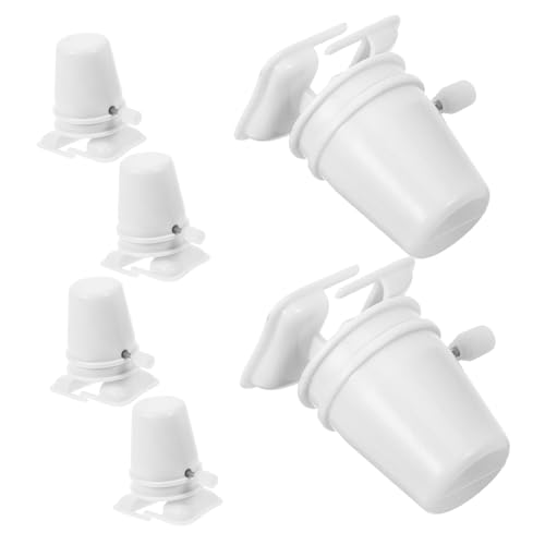 LRXIYODE 6 Stück Teiliges Kunststoff mechanisches Aufziehspielzeug für DIY Clay Basteln Langlebige Bewegung Zubehör zum Reparieren und Handarbeiten Geeignet für Kleine Clay Figuren von LRXIYODE