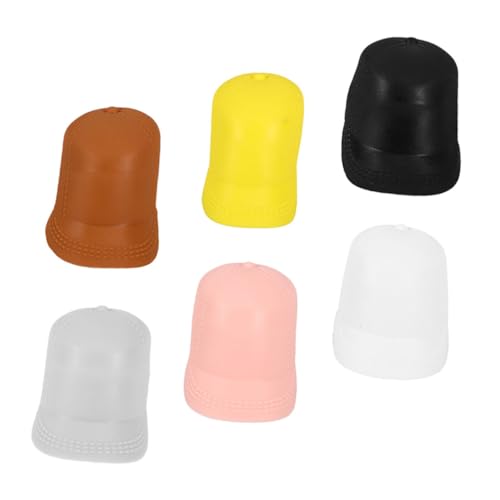 LRXIYODE 6 Stück Teiliges Miniatur Entenschnabelmützen für Puppen Bunte Realistische Puppenhüte Leichte DIY Deko und Bastelbedarf für Puppenzubehör und Miniaturhäuser LRXIYODE 6 Stück Teiliges Miniatur Entenschnabelmützen für Puppen Bunte Realistische Puppenhüte Leichte DIY Deko und Bastelbedarf für Puppenzubehör und Miniaturhäuser von LRXIYODE