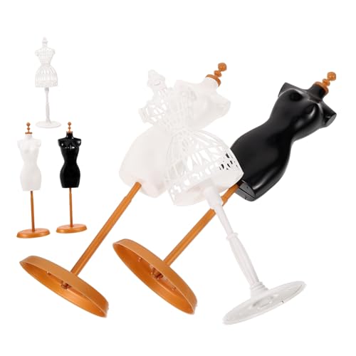 LRXIYODE 6 Stück Teiliges Puppenkleiderständer aus Stabilem Kunststoff Glatte Oberfläche Sicher für DIY Puppenkleider Präsentation Miniatur Puppenhaus Zubehör Praktische Modepuppe LRXIYODE 6 Stück Teiliges Puppenkleiderständer aus Stabilem Kunststoff Glatte Oberfläche Sicher für DIY Puppenkleider Präsentation Miniatur Puppenhaus Zubehör Praktische Modepuppe von LRXIYODE