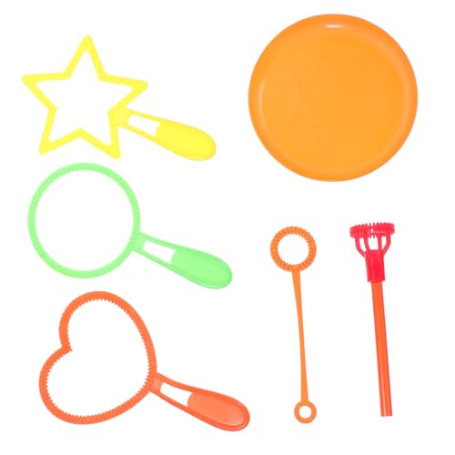 LRXIYODE 6 Stück Teiliges Seifenblasenstab Set für Bunte Blasenmacher Vielseitige Bubble Wand Spielzeuge Geeignet für Geburtstag Party Strand Garten und Outdoor spaß Zufällige Farbe LRXIYODE 6 Stück Teiliges Seifenblasenstab Set für Bunte Blasenmacher Vielseitige Bubble Wand Spielzeuge Geeignet für Geburtstag Party Strand Garten und Outdoor spaß Zufällige Farbe von LRXIYODE