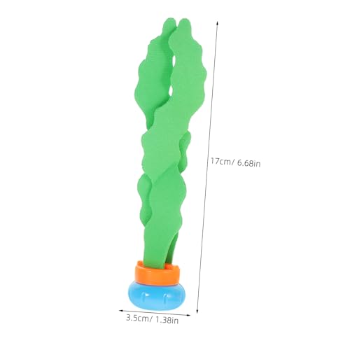 LRXIYODE 6 Stück Teiliges Wasserspielzeug Buntes Sommer Tauchspielzeug mit Algenform aus Kunststoff Geeignet für Unterwasser Tauchen und Schwimmtraining für Pool und Zufällige Farbe LRXIYODE 6 Stück Teiliges Wasserspielzeug Buntes Sommer Tauchspielzeug mit Algenform aus Kunststoff Geeignet für Unterwasser Tauchen und Schwimmtraining für Pool und Zufällige Farbe von LRXIYODE