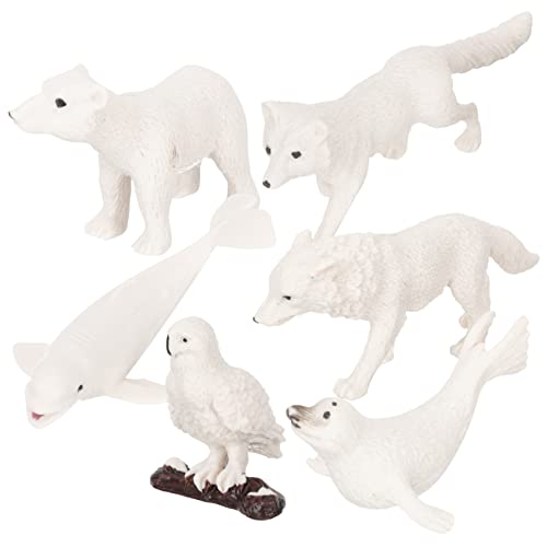 LRXIYODE 6 Stück Teiliges Wildtiere Modellset aus Langlebigem Abs Realistisch Handbemalt Pädagogisches Outdoor für Lebendige Tierfiguren für Spielerisches Lernen und Kreative LRXIYODE 6 Stück Teiliges Wildtiere Modellset aus Langlebigem Abs Realistisch Handbemalt Pädagogisches Outdoor für Lebendige Tierfiguren für Spielerisches Lernen und Kreative von LRXIYODE