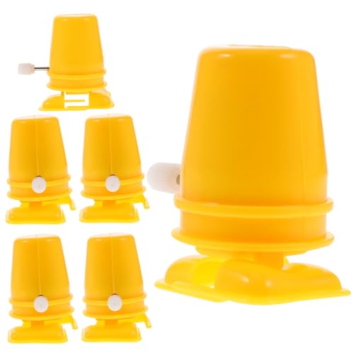 LRXIYODE 6 Stück Teiliges mechanisches Spielzeugbewegungen Kunststoff DIY Bastelzubehör für Spielzeugteile zum Aufziehen Gelb Langlebig Geeignet für Selbstgemachte Roboter und Tonfiguren LRXIYODE 6 Stück Teiliges mechanisches Spielzeugbewegungen Kunststoff DIY Bastelzubehör für Spielzeugteile zum Aufziehen Gelb Langlebig Geeignet für Selbstgemachte Roboter und Tonfiguren von LRXIYODE