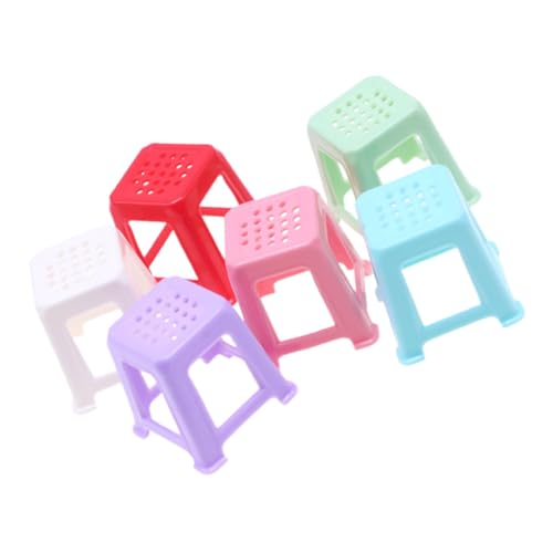 LRXIYODE 6 Stück puppenhaus hocker Mini klein Möbel puppenhaus Stuhl puppenhaus Einrichtung Puppenhaus Dekoration Puppenhaus Hocker-Modell Hocker für Puppenhaus Plastik LRXIYODE 6 Stück puppenhaus hocker Mini klein Möbel puppenhaus Stuhl puppenhaus Einrichtung Puppenhaus Dekoration Puppenhaus Hocker-Modell Hocker für Puppenhaus Plastik von LRXIYODE