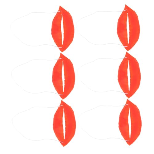 LRXIYODE 6 Stücke Lustige Requisiten Dekorative Mund Prop Gesichts Cosplay Wurst Mund Wurst Mund Decor Große Wurst Mund Rot Kunststoff LRXIYODE 6 Stücke Lustige Requisiten Dekorative Mund Prop Gesichts Cosplay Wurst Mund Wurst Mund Decor Große Wurst Mund Rot Kunststoff von LRXIYODE