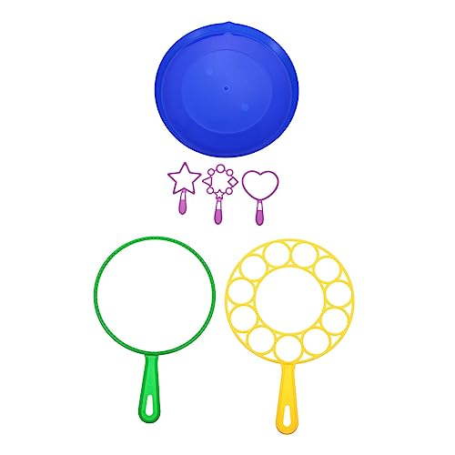 LRXIYODE 6-teiliges Set Seifenblasenset Bunte Blasenstäbe Blasenmacher Blasen Seifenblasenmacher Im Freien Bubble-Party- Blasen Machen Partygeschenke Plastik von LRXIYODE