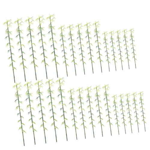 LRXIYODE 60 Stck Miniatur Künstliche Bambus Pflanzen Dekoration für Mikro Landschafts Design für Sandtisch und Mini Garten aus Hochwertigem und Kunststoff Gefertigt LRXIYODE 60 Stck Miniatur Künstliche Bambus Pflanzen Dekoration für Mikro Landschafts Design für Sandtisch und Mini Garten aus Hochwertigem und Kunststoff Gefertigt von LRXIYODE