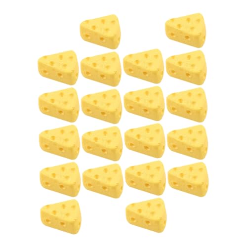 LRXIYODE 60 Stück Simulierter Käse Mini-Kunstkäse Fake-Käse-Dekoration falsche Käsekuchen Fake Käse Dekoration Käse puppenhaus küche Miniatur-Kunstkäse Mini-Fake-Food Plastik Yellow LRXIYODE 60 Stück Simulierter Käse Mini-Kunstkäse Fake-Käse-Dekoration falsche Käsekuchen Fake Käse Dekoration Käse puppenhaus küche Miniatur-Kunstkäse Mini-Fake-Food Plastik Yellow von LRXIYODE