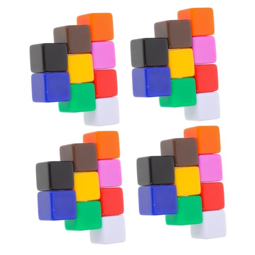 LRXIYODE 60 Stück Teiliges Acrylwürfel Quadratisch Glatt Blanko DIY Würfel zum Beschriften mit Gelstiften für Brettspiele Basteln und Partyspaß LRXIYODE 60 Stück Teiliges Acrylwürfel Quadratisch Glatt Blanko DIY Würfel zum Beschriften mit Gelstiften für Brettspiele Basteln und Partyspaß von LRXIYODE