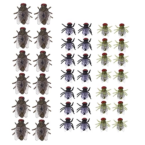 LRXIYODE 60Stücke Halloween Streichspielzeug Gruselige Realistische Insektenmodelle Falsche Für Spaß Für Halloween Partys Und Scherze LRXIYODE 60Stücke Halloween Streichspielzeug Gruselige Realistische Insektenmodelle Falsche Für Spaß Für Halloween Partys Und Scherze von LRXIYODE