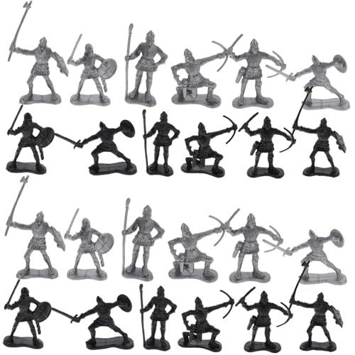 LRXIYODE 60Stücke Mittelalterliche Soldatenfiguren Römische Soldaten Statuen Miniaturen Für Ritter Partygeschenke Figuren Infanterie Und Bogenschützen Modelle LRXIYODE 60Stücke Mittelalterliche Soldatenfiguren Römische Soldaten Statuen Miniaturen Für Ritter Partygeschenke Figuren Infanterie Und Bogenschützen Modelle von LRXIYODE
