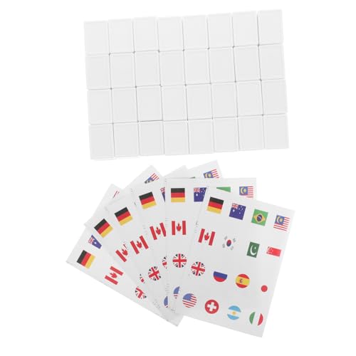 LRXIYODE 65 Stück Teiliges Nationalflaggen Mahjong Spielset Spaß für Reisen Familientreffen und Partys mit Strapazierfähigen Kunststoffstickern für Endlosen Spielspaß LRXIYODE 65 Stück Teiliges Nationalflaggen Mahjong Spielset Spaß für Reisen Familientreffen und Partys mit Strapazierfähigen Kunststoffstickern für Endlosen Spielspaß von LRXIYODE