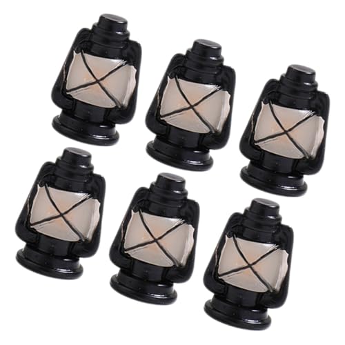 LRXIYODE 6Stücke Laternen Dekorative Hängende Puppenhaus Lampen aus Harz Vintage Stil Tischdekoration für Miniaturlandschaften und Kleine LRXIYODE 6Stücke Laternen Dekorative Hängende Puppenhaus Lampen aus Harz Vintage Stil Tischdekoration für Miniaturlandschaften und Kleine von LRXIYODE
