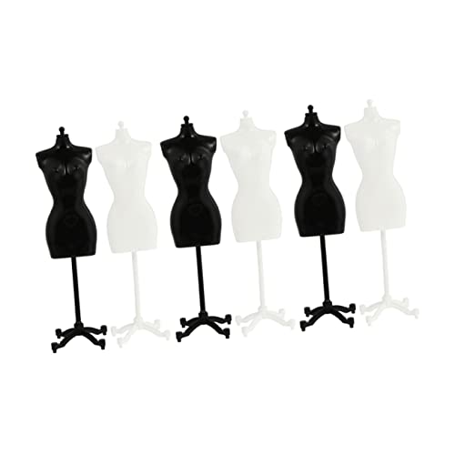 LRXIYODE 6Stücke Mannequin Kleiderständer für Puppen Stabiler Puppenhalter aus Hochwertigem für Präsentation von Kleidungsstücken LRXIYODE 6Stücke Mannequin Kleiderständer für Puppen Stabiler Puppenhalter aus Hochwertigem für Präsentation von Kleidungsstücken von LRXIYODE