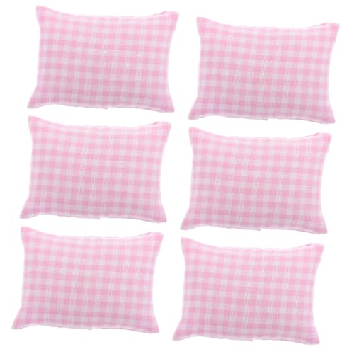 LRXIYODE 6Stücke Puppenhaus Simulierte Bett Und Couchkissen Möbel Zubehör Für Puppenhaus Für Kreatives Und Dekorieren LRXIYODE 6Stücke Puppenhaus Simulierte Bett Und Couchkissen Möbel Zubehör Für Puppenhaus Für Kreatives Und Dekorieren von LRXIYODE