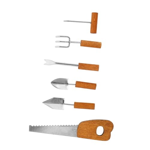 LRXIYODE 6er Set Simulierte Landwirtschaftliche Werkzeuge Dollhouse Dekorationen Miniatur-bastelzubehör Miniatur-landschaftsdekoration Bonsai-Ornament-zubehör Mini-hausbausatz Legierung LRXIYODE 6er Set Simulierte Landwirtschaftliche Werkzeuge Dollhouse Dekorationen Miniatur-bastelzubehör Miniatur-landschaftsdekoration Bonsai-Ornament-zubehör Mini-hausbausatz Legierung von LRXIYODE