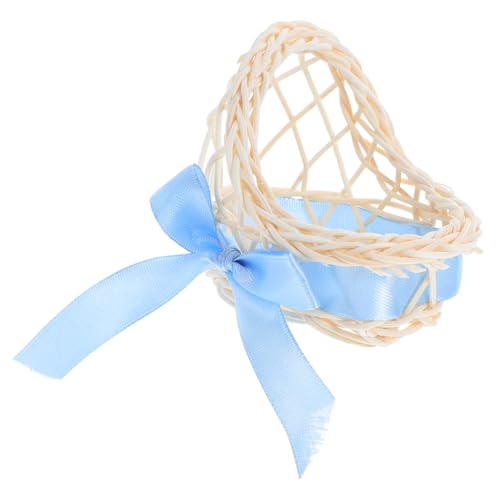 LRXIYODE 6stücke Miniatur-blumenkorb Aus Rattan Handgewebt Klein Für Puppenhaus Zubehör Blumengeschäft Dekoration Mit Schleife Aufbewahrungsbox Für Schreibtisch Regal Nachttisch LRXIYODE 6stücke Miniatur-blumenkorb Aus Rattan Handgewebt Klein Für Puppenhaus Zubehör Blumengeschäft Dekoration Mit Schleife Aufbewahrungsbox Für Schreibtisch Regal Nachttisch von LRXIYODE