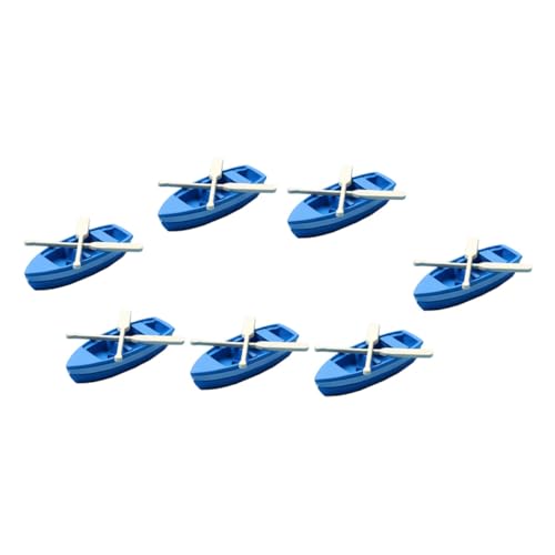 LRXIYODE 7 Satz Teiliges Miniatur Boot Modell aus Hochwertigem Resin mit Paddeln Dekorative Strand Mikrolandschaft für DIY Meeresszene für Garten Puppenhaus und Bastelprojekte LRXIYODE 7 Satz Teiliges Miniatur Boot Modell aus Hochwertigem Resin mit Paddeln Dekorative Strand Mikrolandschaft für DIY Meeresszene für Garten Puppenhaus und Bastelprojekte von LRXIYODE