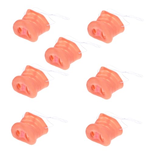 LRXIYODE 7 Stück Teiliges Halloween Schweinsnase Kostüm Zubehör mit Elastischem Band Atmungsaktive Fake Pig Muzzle Tierkostüm für Jungen Mädchen Party Cosplay Role Play LRXIYODE 7 Stück Teiliges Halloween Schweinsnase Kostüm Zubehör mit Elastischem Band Atmungsaktive Fake Pig Muzzle Tierkostüm für Jungen Mädchen Party Cosplay Role Play von LRXIYODE