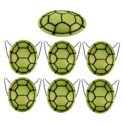 LRXIYODE 7stücke Halloween-schildkrötenpanzer-kostüm Eva-Material Verstellbare Träger Kinderkostüm Cosplay-zubehör Party-Outfit Auffälliges Design Langlebig Für Wiederverwendung von LRXIYODE