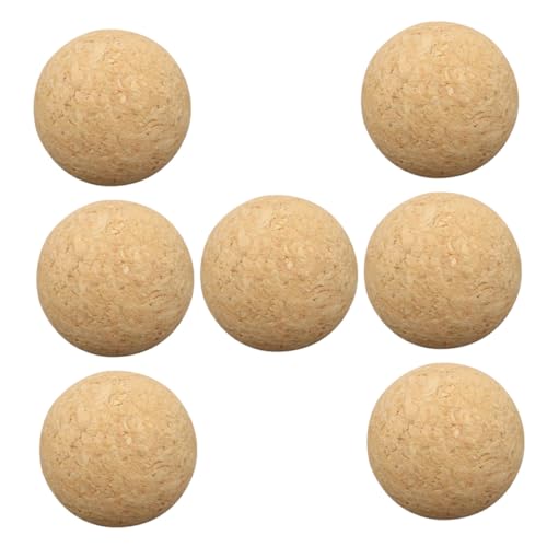 LRXIYODE 7 Stück Teiliges Tischfußball Zubehör Korkbälle Mini Fußball Ersatzbälle Leichte rutschfeste Soft Cork Bälle für Tischkicker Spiel Geeignet für Zuhause Büro und Freizeit LRXIYODE 7 Stück Teiliges Tischfußball Zubehör Korkbälle Mini Fußball Ersatzbälle Leichte rutschfeste Soft Cork Bälle für Tischkicker Spiel Geeignet für Zuhause Büro und Freizeit von LRXIYODE