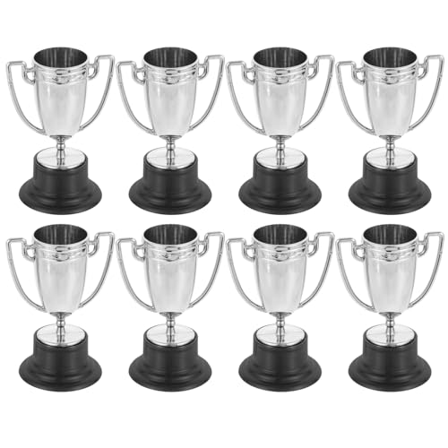 LRXIYODE 8 Stück Mini Trophäen Gold Silber Bronze Auszeichnungen für Wettbewerbe Partys Schule Leichte Handliche Pokale mit Feiner Verarbeitung Wiederverwendbar LRXIYODE 8 Stück Mini Trophäen Gold Silber Bronze Auszeichnungen für Wettbewerbe Partys Schule Leichte Handliche Pokale mit Feiner Verarbeitung Wiederverwendbar von LRXIYODE