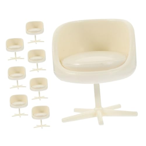 LRXIYODE 8 Stück Möbel Drehstuhl Modellstühle Stuhl Ornament Miniatur Sofa Miniatur Stuhl Miniaturmöbel Puppenstuhl Puppenhauszubehör Puppenhaus Ornament Abs Beige LRXIYODE 8 Stück Möbel Drehstuhl Modellstühle Stuhl Ornament Miniatur Sofa Miniatur Stuhl Miniaturmöbel Puppenstuhl Puppenhauszubehör Puppenhaus Ornament Abs Beige von LRXIYODE