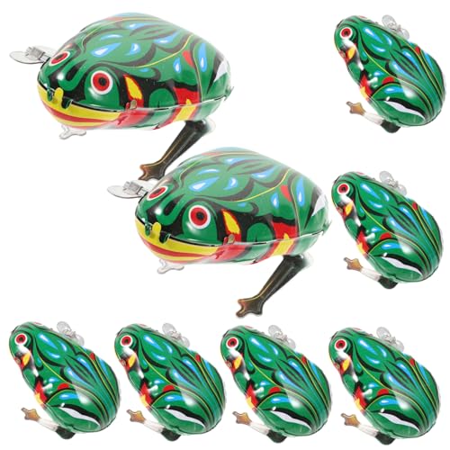 LRXIYODE 8 Stück Teiliges Blechfrosch mit Aufziehmechanismus Bunte Retro Tierfiguren für Fördert Motorische Fähigkeiten und Spielerisches Lernen Geeignet für Jungen und Mädchen LRXIYODE 8 Stück Teiliges Blechfrosch mit Aufziehmechanismus Bunte Retro Tierfiguren für Fördert Motorische Fähigkeiten und Spielerisches Lernen Geeignet für Jungen und Mädchen von LRXIYODE