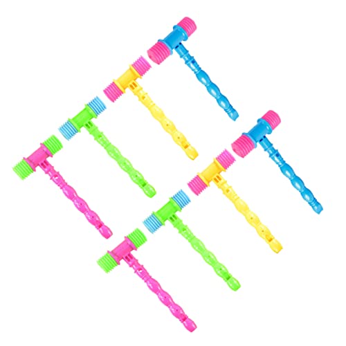 LRXIYODE 8 Stück Teiliges Musikspielzeug Kunststoffhämmer mit Pfeifton Sicherer Leichter Schlaghammer für Kleinkinder Fördert Rhythmusgefühl und Motorische Entwicklung Buntes für Eltern LRXIYODE 8 Stück Teiliges Musikspielzeug Kunststoffhämmer mit Pfeifton Sicherer Leichter Schlaghammer für Kleinkinder Fördert Rhythmusgefühl und Motorische Entwicklung Buntes für Eltern von LRXIYODE