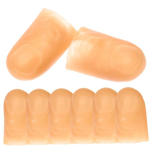 LRXIYODE 8 Stück Teiliges Set Blinkende Daumenlichter Magische Fingerlampen für Zaubertricks und Partys Komfortabel für Freunde Geeignet von LRXIYODE