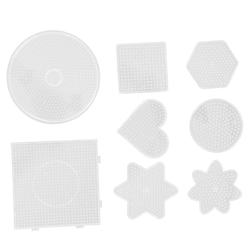LRXIYODE 8 Stück Teiliges Steckperlen Verschließbaren Steckplatten in Rund Eckig Sechseck Stern Stabilem für DIY Bastelprojekte zum Auffädeln und Kreativen Perlenbasteln LRXIYODE 8 Stück Teiliges Steckperlen Verschließbaren Steckplatten in Rund Eckig Sechseck Stern Stabilem für DIY Bastelprojekte zum Auffädeln und Kreativen Perlenbasteln von LRXIYODE