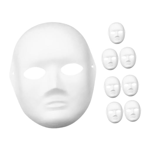 LRXIYODE 8Stücke DIY Peking Papiermasken Leere Weiße Bastelmasken Ausmalen für Halloween Kostümpartys Kindergeburtstage Kreative Gruppenaktivitäten Sicher LRXIYODE 8Stücke DIY Peking Papiermasken Leere Weiße Bastelmasken Ausmalen für Halloween Kostümpartys Kindergeburtstage Kreative Gruppenaktivitäten Sicher von LRXIYODE