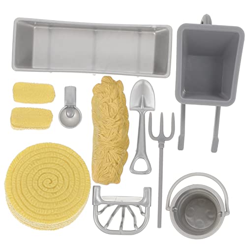 LRXIYODE 8Stücke Teiliges Miniaturfarmzubehör für Hochwertige Spielzeugfarm Accessoires für Kreative Rollenspiele und Dekoration für Puppenhäuser und Sandkasten Szenen LRXIYODE 8Stücke Teiliges Miniaturfarmzubehör für Hochwertige Spielzeugfarm Accessoires für Kreative Rollenspiele und Dekoration für Puppenhäuser und Sandkasten Szenen von LRXIYODE