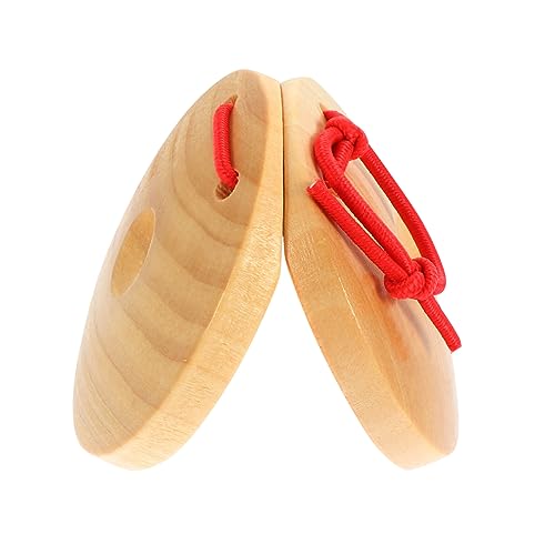 LRXIYODE 8Stücke Teiliges Percussion aus Musikinstrumente für Frühe Kreative Castaets für Jungen und Sicher und Fördert Musikalisches Interesse von LRXIYODE