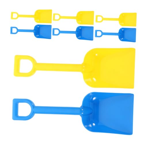 LRXIYODE 8pcs Sandschaufeln Kinder Strand Sandschaufel Requisiten Kinder Gartenwerkzeug Set Graben Schaufel Im Freien Schaufel Sommerstrandschaufeln Plastikschaufeln von LRXIYODE