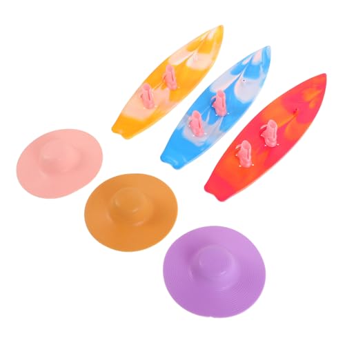 LRXIYODE 9 Stück Puppe Surfbrett Deko Schwimmbecken Für Hunde Strandutensilien Für Surfer-typ-strandspielzeug Bodyboards Für Finger-Surfbrett Mini-Puppen Plastik LRXIYODE 9 Stück Puppe Surfbrett Deko Schwimmbecken Für Hunde Strandutensilien Für Surfer-typ-strandspielzeug Bodyboards Für Finger-Surfbrett Mini-Puppen Plastik von LRXIYODE