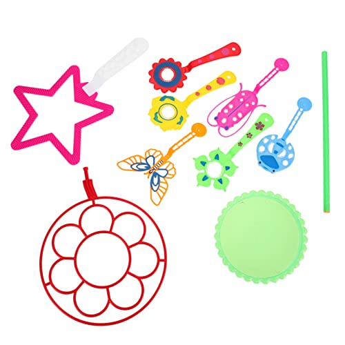 LRXIYODE 9 Stück Teiliges Seifenblasen Stab Set für Bunte Seifenblasen für Outdoor Aktivitäten für Partys und Gemeinsames LRXIYODE 9 Stück Teiliges Seifenblasen Stab Set für Bunte Seifenblasen für Outdoor Aktivitäten für Partys und Gemeinsames von LRXIYODE