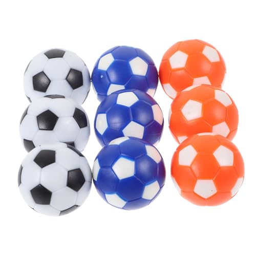 LRXIYODE 9Stücke Tischfußballbälle Farbiges Tischfußball Zubehör Für Tischkicker Fußballbälle Und Ersatzbälle LRXIYODE 9Stücke Tischfußballbälle Farbiges Tischfußball Zubehör Für Tischkicker Fußballbälle Und Ersatzbälle von LRXIYODE