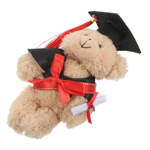 LRXIYODE Abschlussbär mit Doktorhut Flauschiges Plüschspielzeug als Abschiedsgeschenk für Absolventen Perfektes Erinnerungsstück zum Schulabschluss und Gemütlich für Graduation LRXIYODE Abschlussbär mit Doktorhut Flauschiges Plüschspielzeug als Abschiedsgeschenk für Absolventen Perfektes Erinnerungsstück zum Schulabschluss und Gemütlich für Graduation von LRXIYODE
