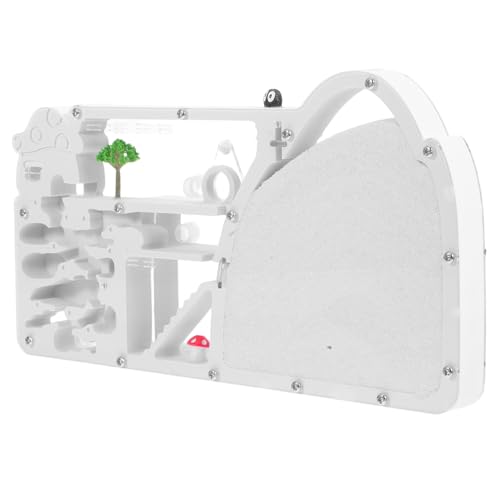 LRXIYODE Ants Farm Castle Transparent Beobachtung Stabiles Material Wissenschaftliches Ameisenbeobachtungsset Habitat Interaktives Lernspielzeug für Familien Umweltkunde Experimente von LRXIYODE