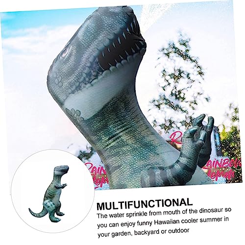 LRXIYODE Aufblasbarer Dinosaurier Wassersprühspielzeug aus Dickem PVC Langlebiger Gartensprinkler Einfach an Gartenschlauch Anschließbar Outdoor für Sommer und Rasen von LRXIYODE