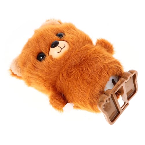 LRXIYODE Aufziehbarer Plüschbär Niedliches mechanisches Tier Springender Cartoon Bär Handliches für Jungen und Mädchen Fördert Motorische Fähigkeiten für Weihnachten und Ostern LRXIYODE Aufziehbarer Plüschbär Niedliches mechanisches Tier Springender Cartoon Bär Handliches für Jungen und Mädchen Fördert Motorische Fähigkeiten für Weihnachten und Ostern von LRXIYODE