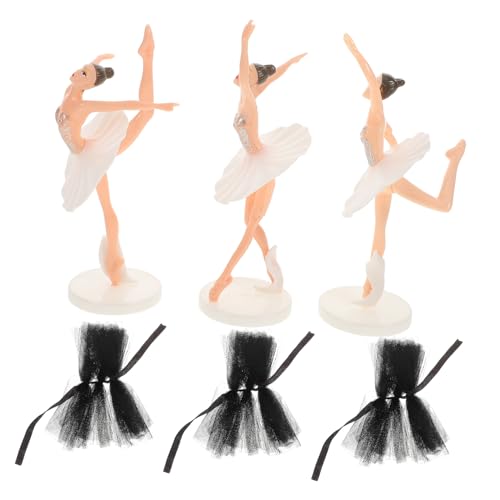 LRXIYODE Ballett Mädchen Miniatur Figurine mit Weißem und Schwarzem Tüllrock Vielseitiger Tortendeko für Mädchen Geburtstag Party und Stilvolle Wohnkultur LRXIYODE Ballett Mädchen Miniatur Figurine mit Weißem und Schwarzem Tüllrock Vielseitiger Tortendeko für Mädchen Geburtstag Party und Stilvolle Wohnkultur von LRXIYODE