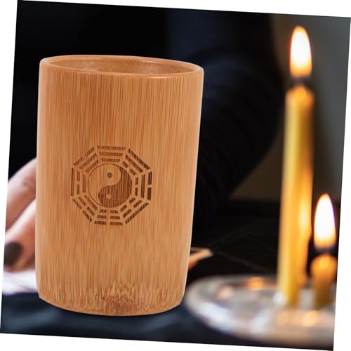 LRXIYODE Bambus Wahrsage Eimer mit Kupfermünzen Buddhistisches Divinationsspiel Zubehör Chinesisches Feng Shui Vintage Glücksbringer Leicht zu Bedienen für Tempel und Zuhause LRXIYODE Bambus Wahrsage Eimer mit Kupfermünzen Buddhistisches Divinationsspiel Zubehör Chinesisches Feng Shui Vintage Glücksbringer Leicht zu Bedienen für Tempel und Zuhause von LRXIYODE
