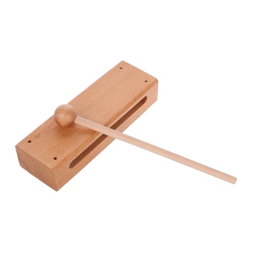 LRXIYODE Bangzi Schlaginstrument Tempelblock Orff Instrumente Jam Block Musikalisches Schlaginstrument Aufmerksamkeitsfänger Für Das Klassenzimmer Reaktionsschnelles Klassenzimmer von LRXIYODE