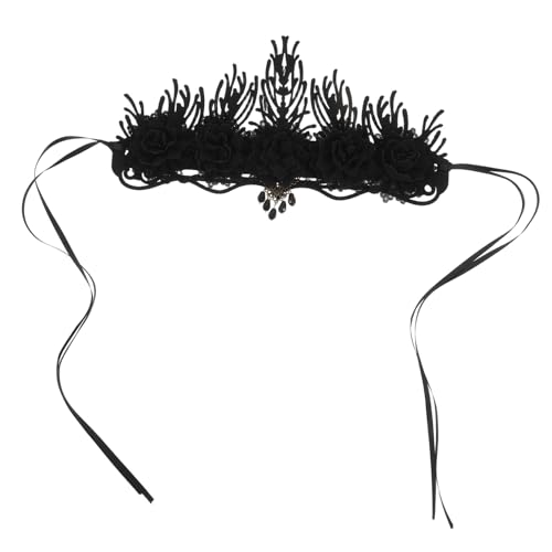LRXIYODE Barock Vintage Krone Haarreif Leichtes Halloween Haarband mit Gothic Blumenkranz Komfortabler Kopfschmuck für Damen für Party Cosplay Fotoshootings und Festliche Anlässe LRXIYODE Barock Vintage Krone Haarreif Leichtes Halloween Haarband mit Gothic Blumenkranz Komfortabler Kopfschmuck für Damen für Party Cosplay Fotoshootings und Festliche Anlässe von LRXIYODE