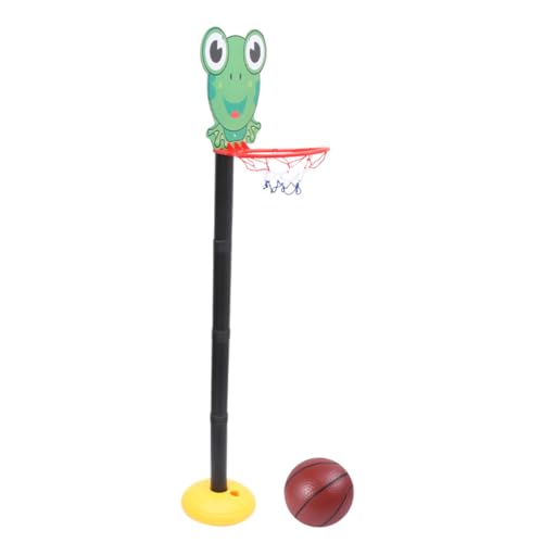 LRXIYODE Basketballspielzeug Set Verstellbarer Cartoon Basketballkorb für und Außen Leichtes Sicheres für Jungen und Mädchen für Kindergarten und Familienaktivitäten von LRXIYODE