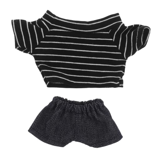 LRXIYODE Bear Doll Kleidung Niedliches Shirt und Shorts in Klassischem Design und Schnelle Anziehbarkeit für Mädchen Puppenkostüme und Puppen Zubehör LRXIYODE Bear Doll Kleidung Niedliches Shirt und Shorts in Klassischem Design und Schnelle Anziehbarkeit für Mädchen Puppenkostüme und Puppen Zubehör von LRXIYODE